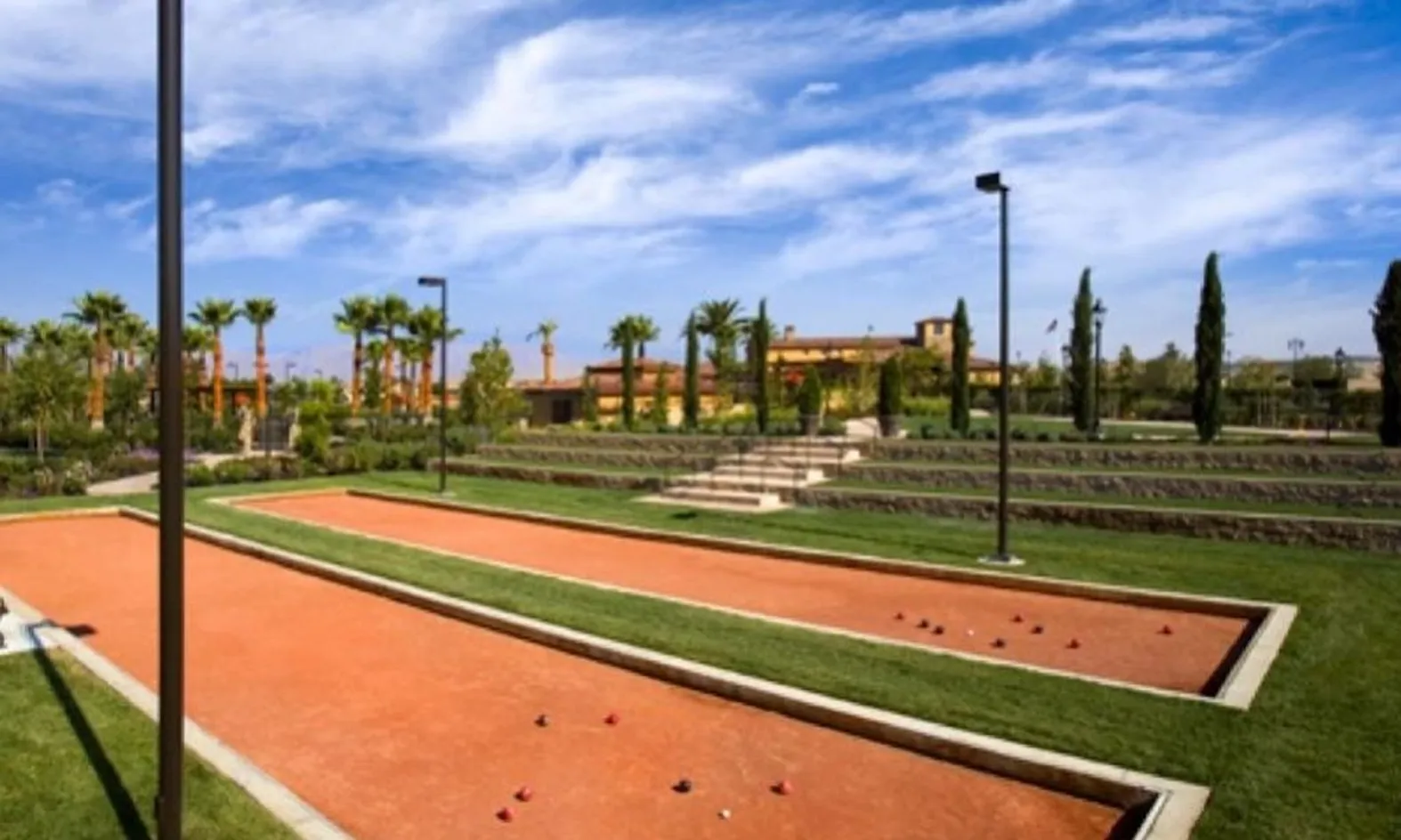 2 Bocce Ball Courts