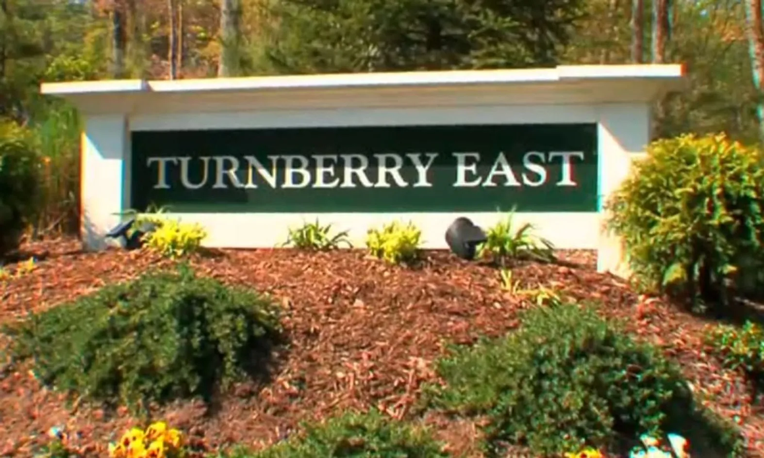 Landscaped Entrance