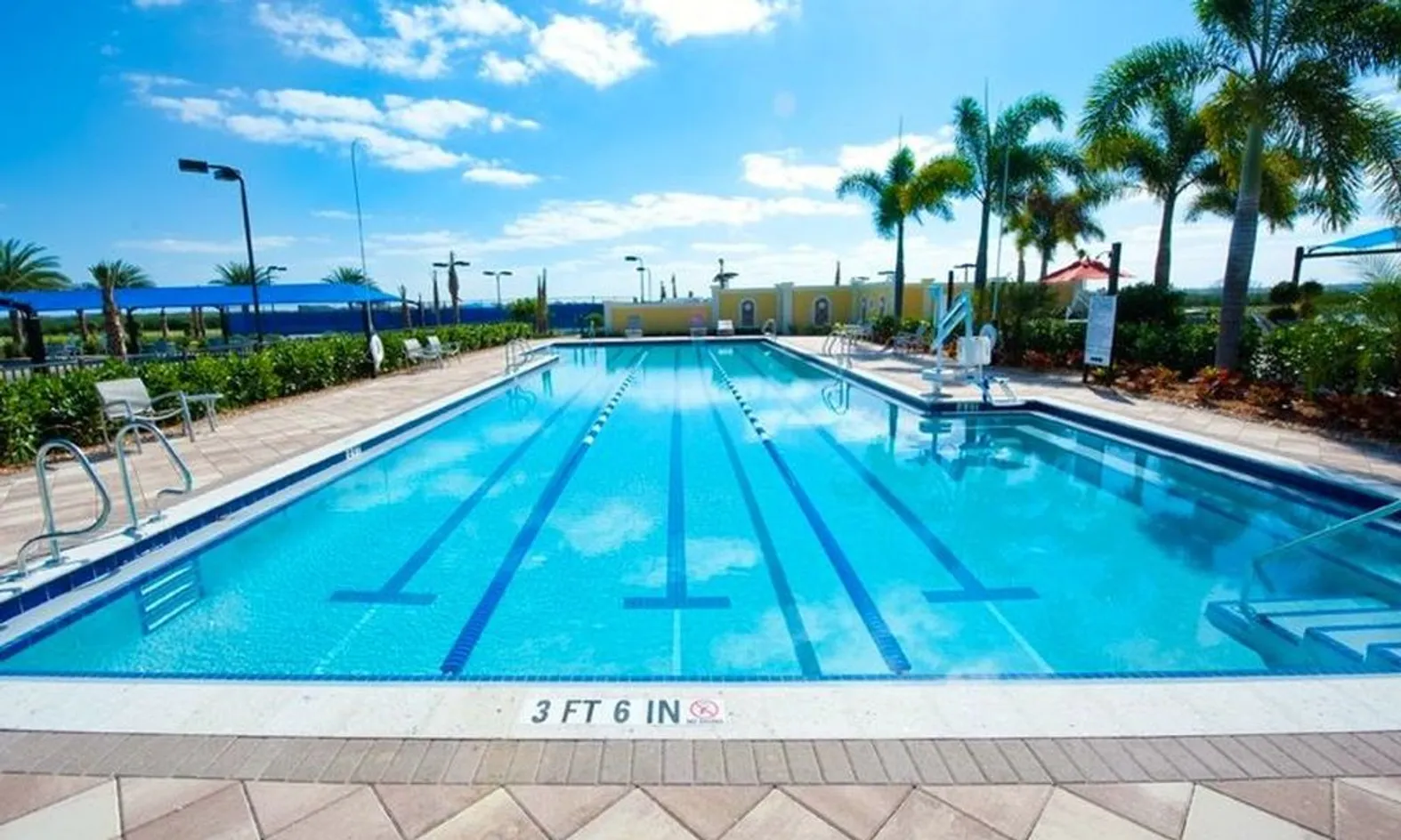 Outdoor Lap Pool