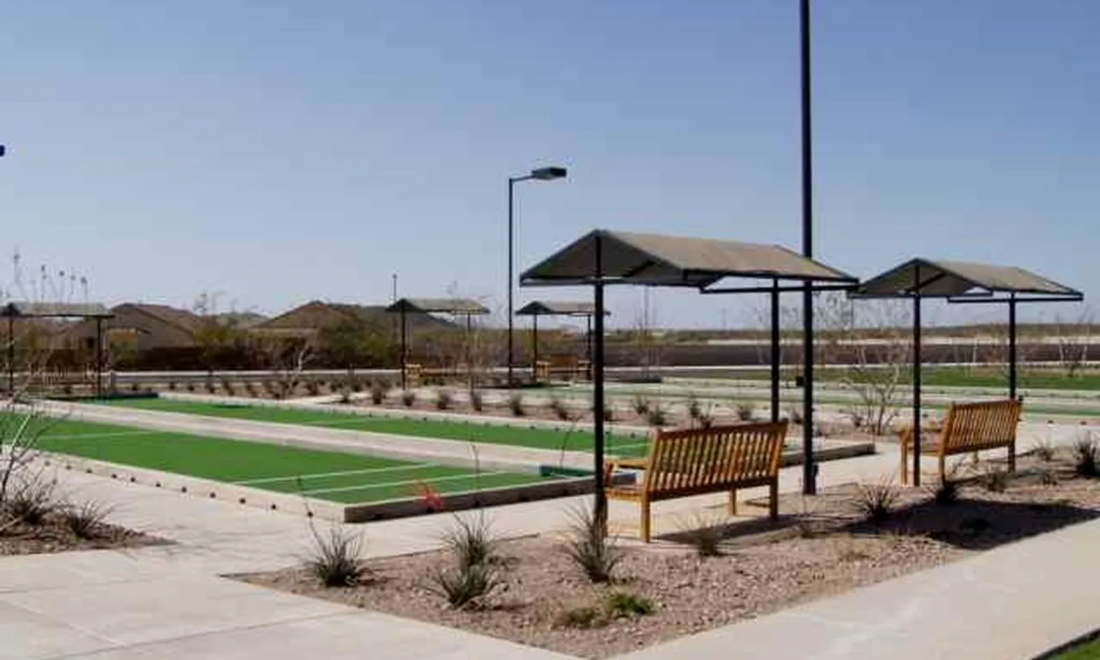 4 Bocce Ball Courts