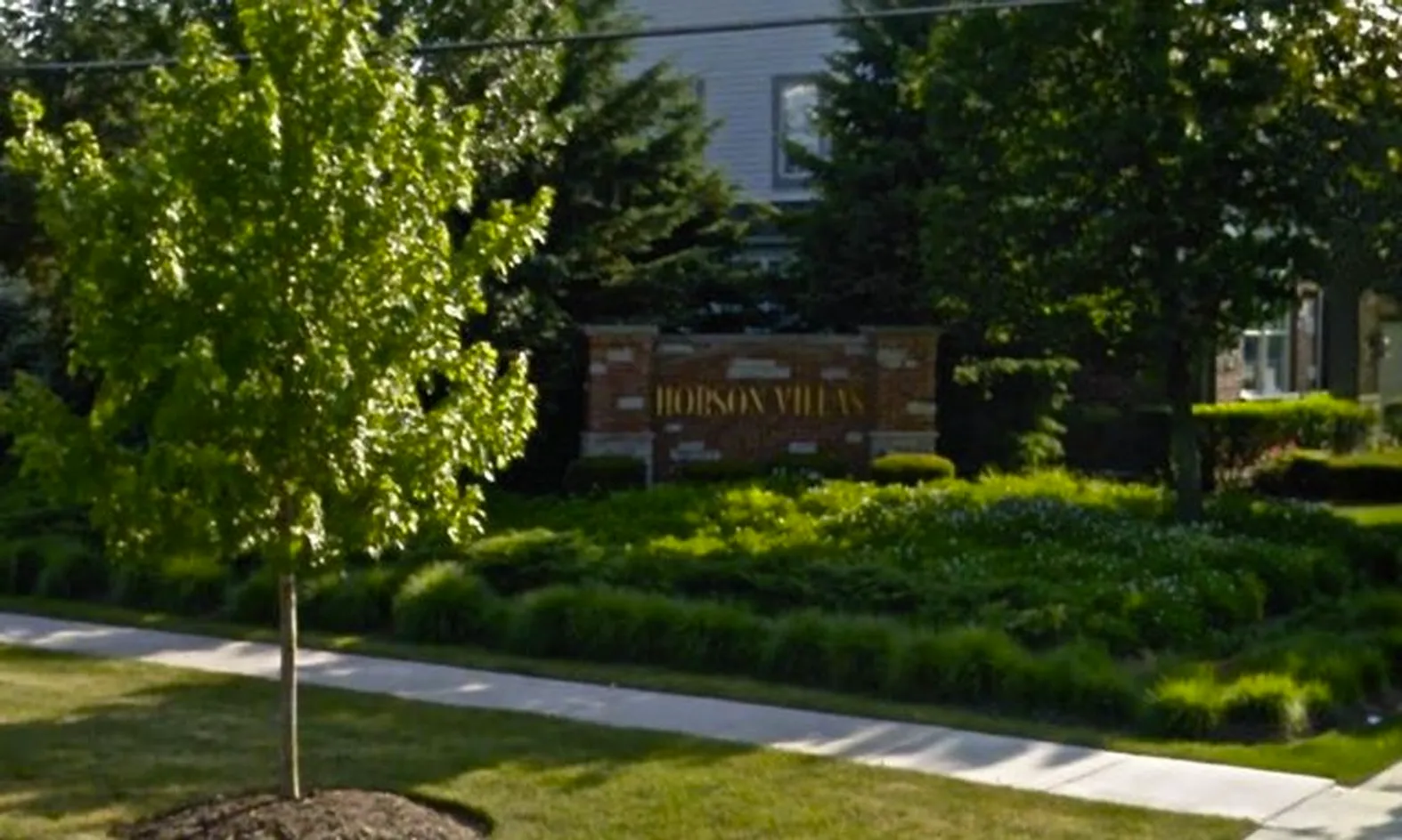 Landscaped Entrance