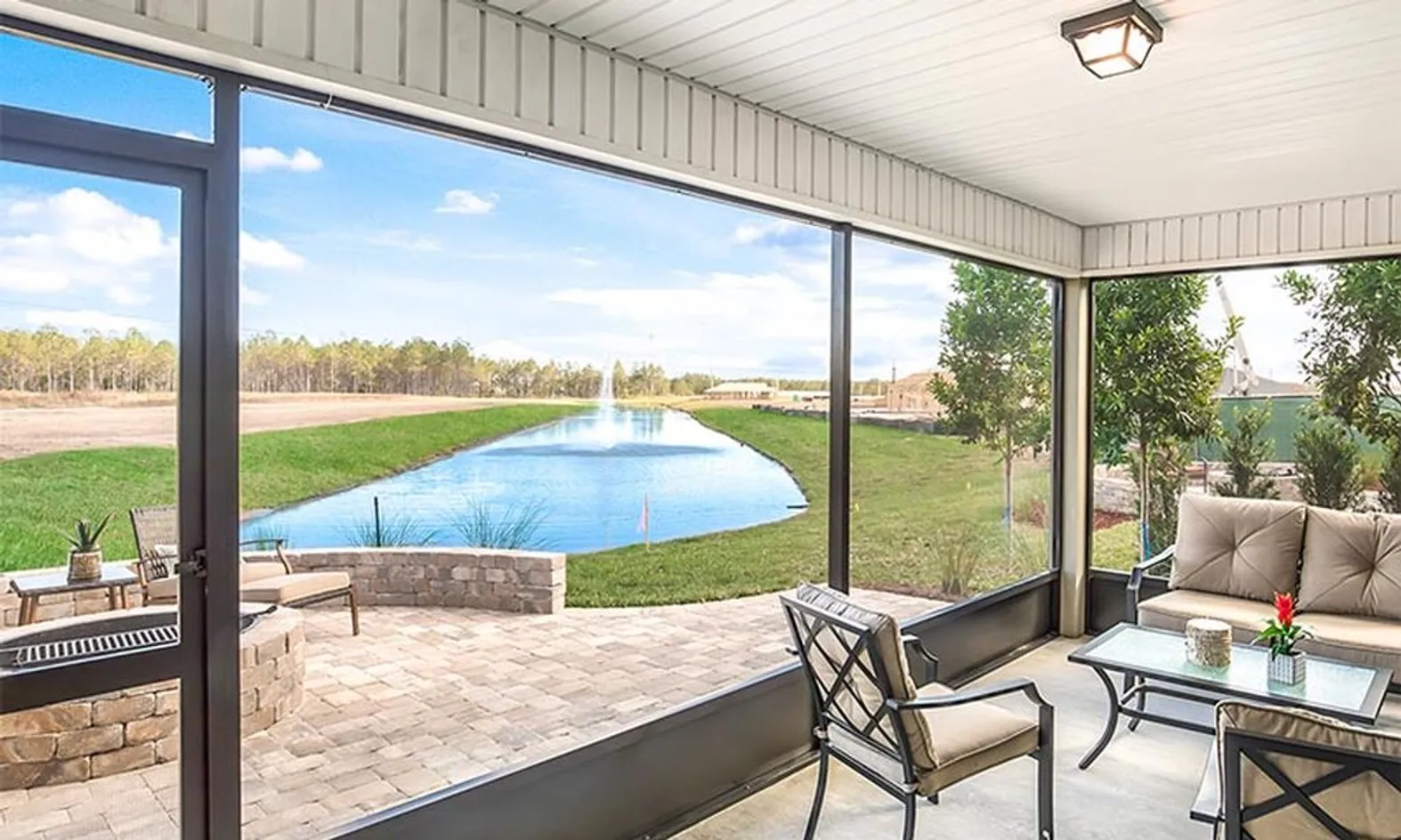 Model Covered Patio