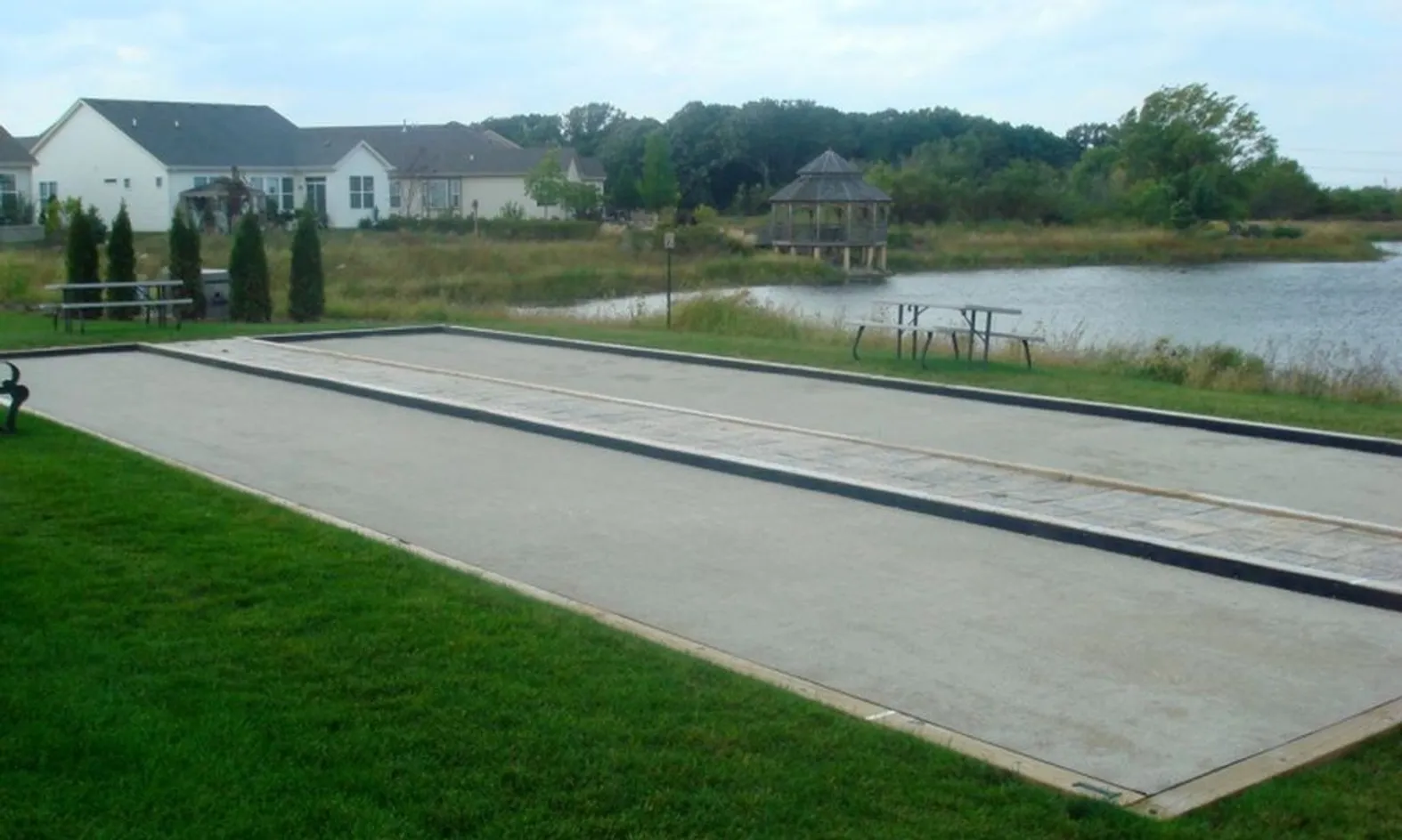 2 Bocce Ball Courts