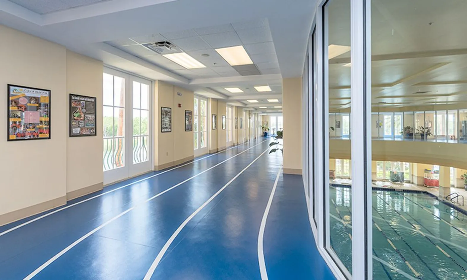 Air-Conditioned Indoor Walking Track