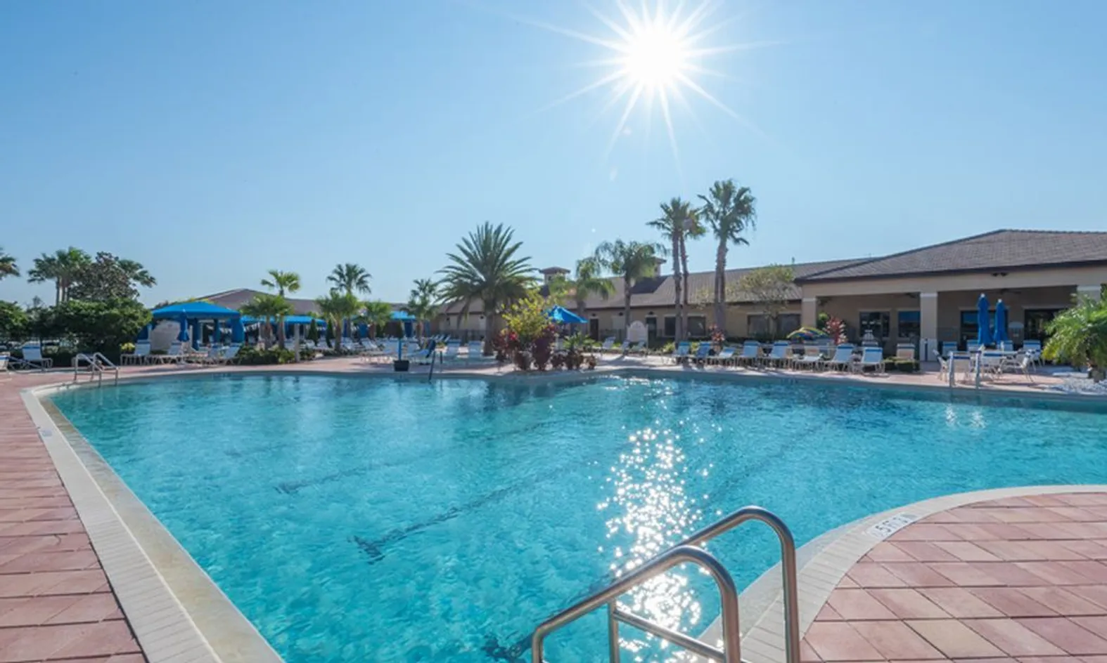 Expansive Pool Area