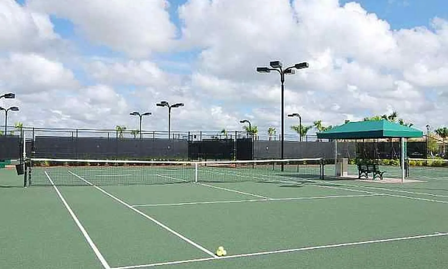 8 Lighted Tennis Courts