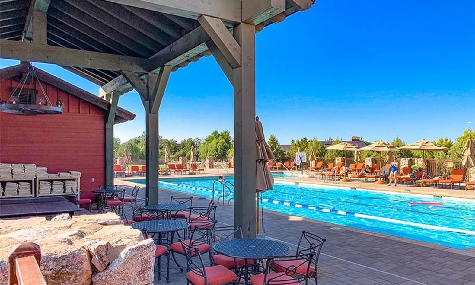 Outdoor Lap Pool