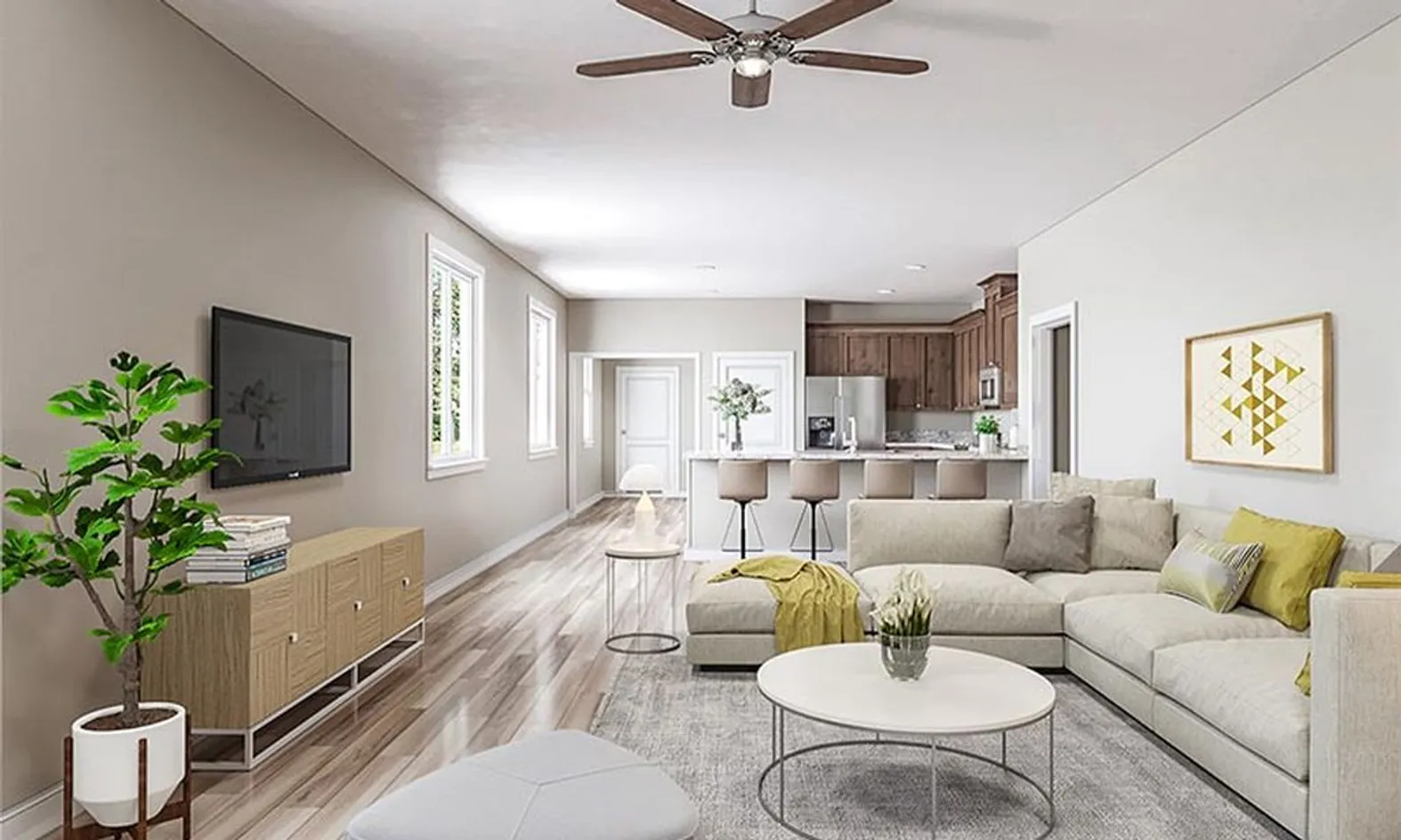 Model Living Room