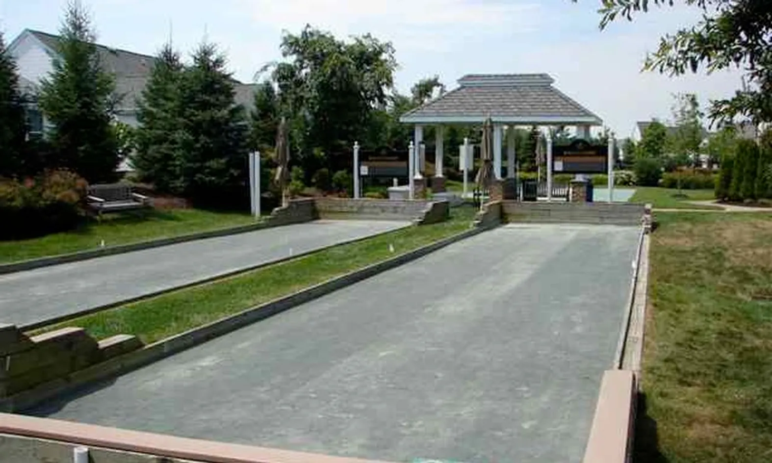 2 Bocce Ball courts