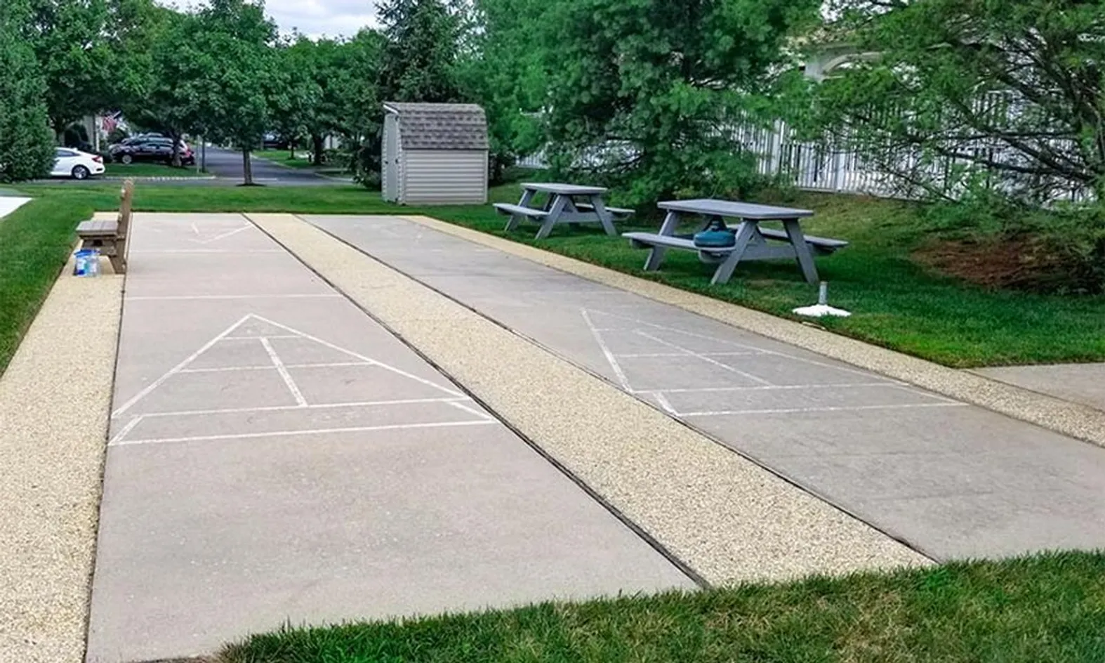 Shuffleboard Courts