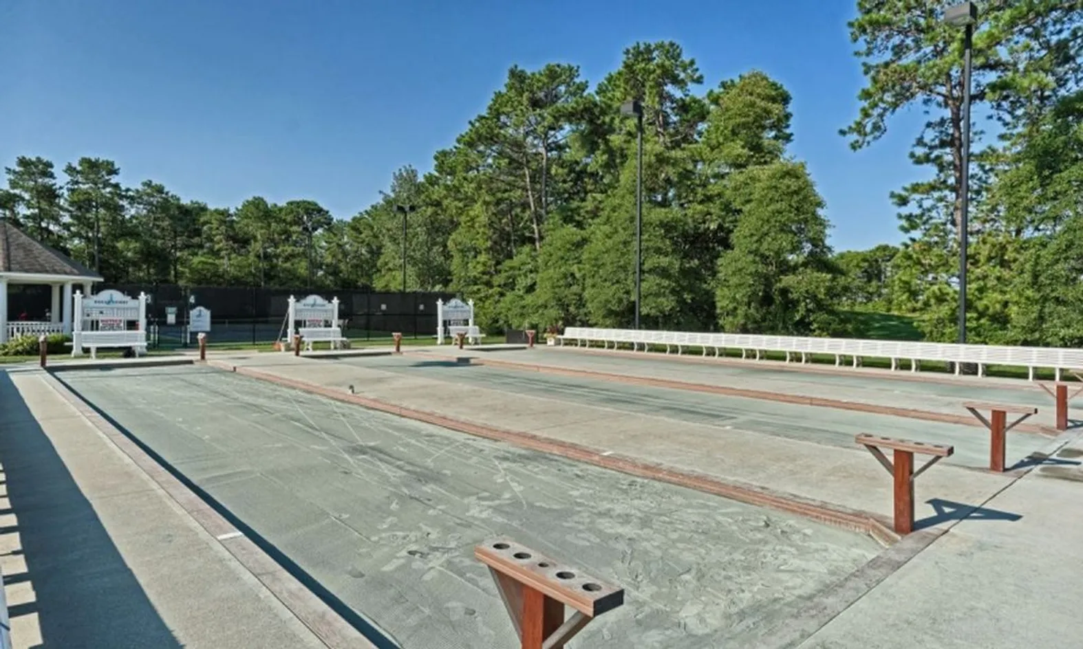 3 Bocce Ball Courts