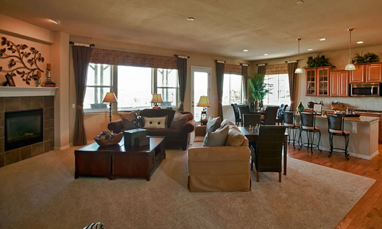 Expansive Great Rooms
