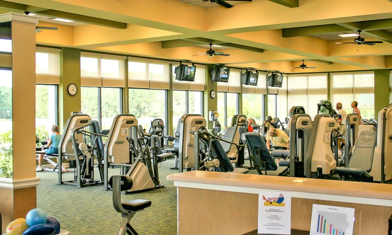 Fitness Center Weight Lifting