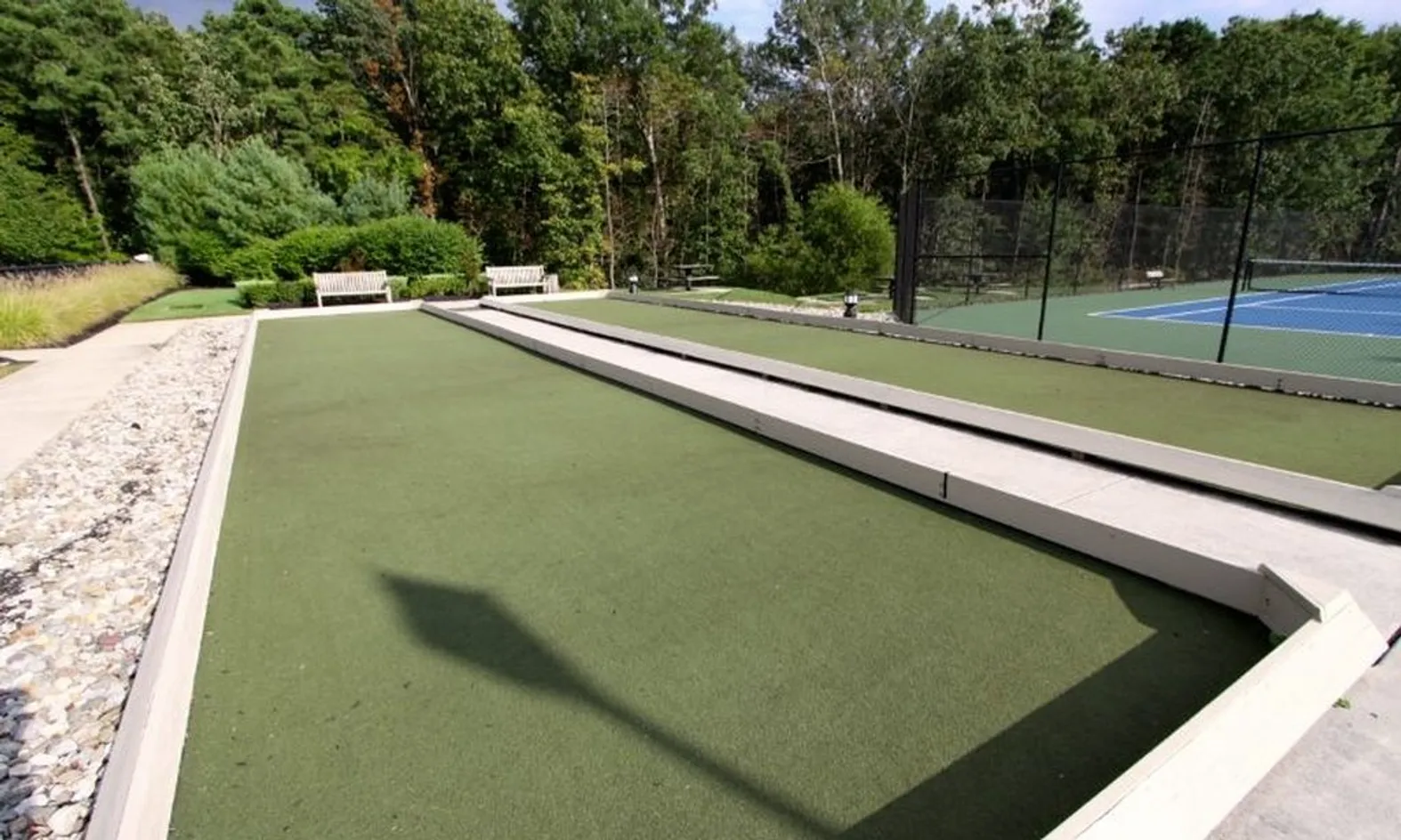 2 Bocce Ball Courts