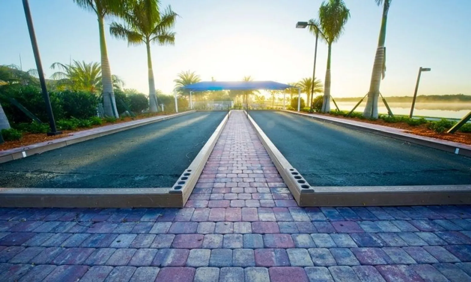 2 Bocce Ball Courts