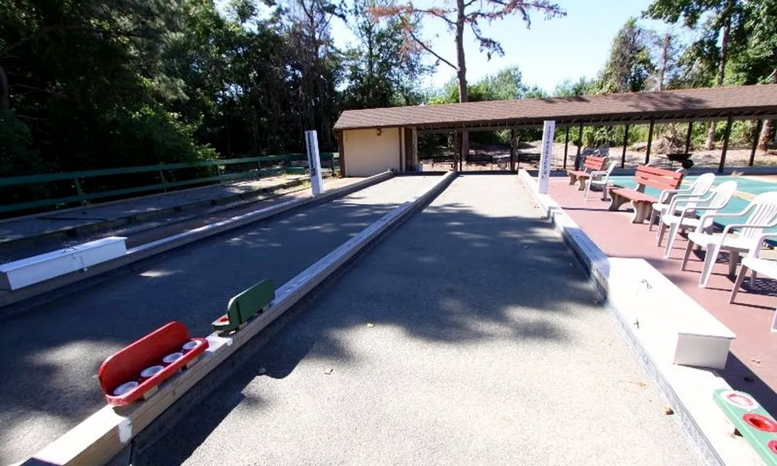 2 Bocce Ball Courts