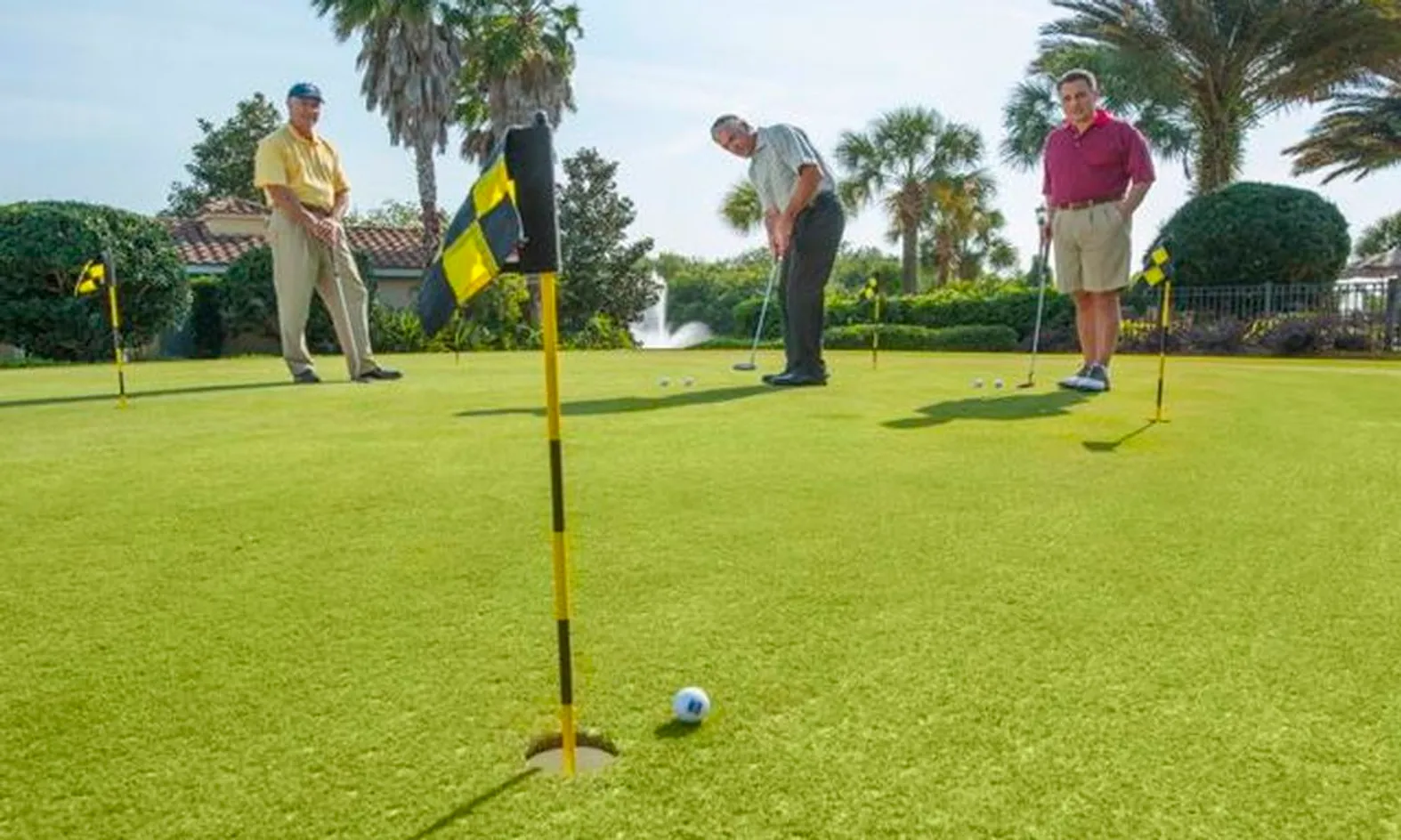 Practice Putting Green