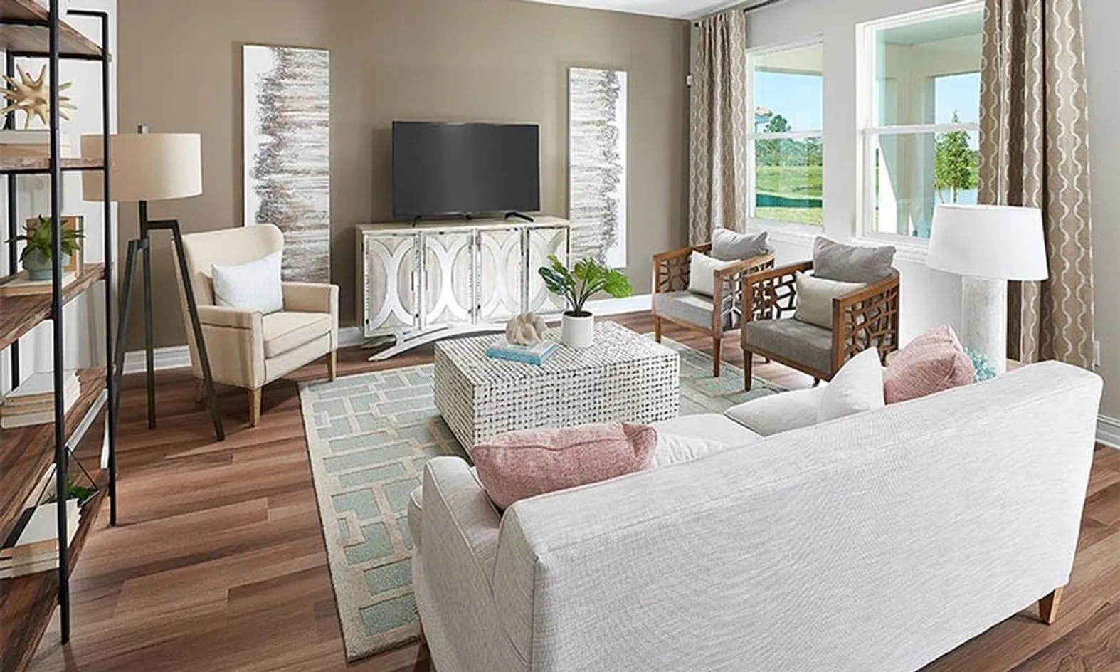 Model Living Room