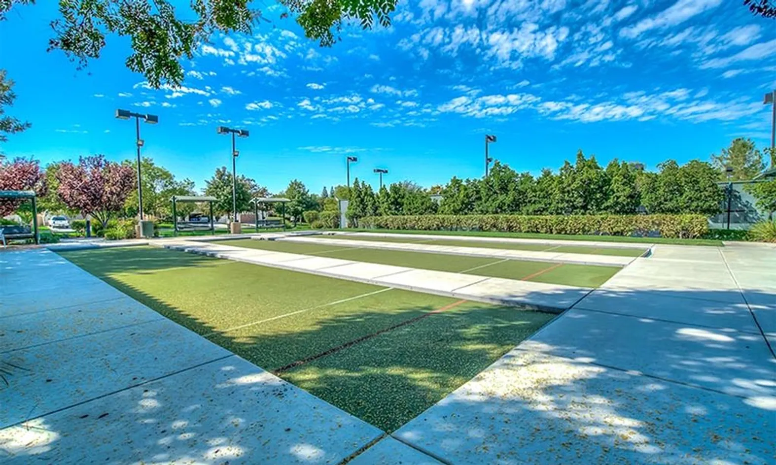 2 Bocce Ball Courts