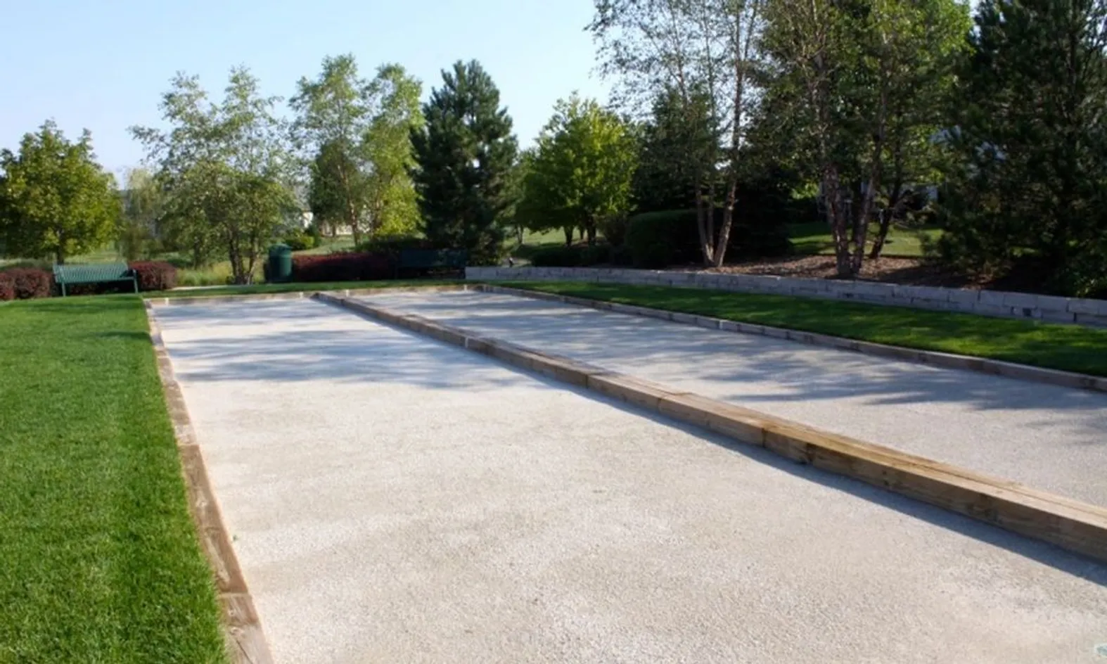 2 Bocce Ball Courts