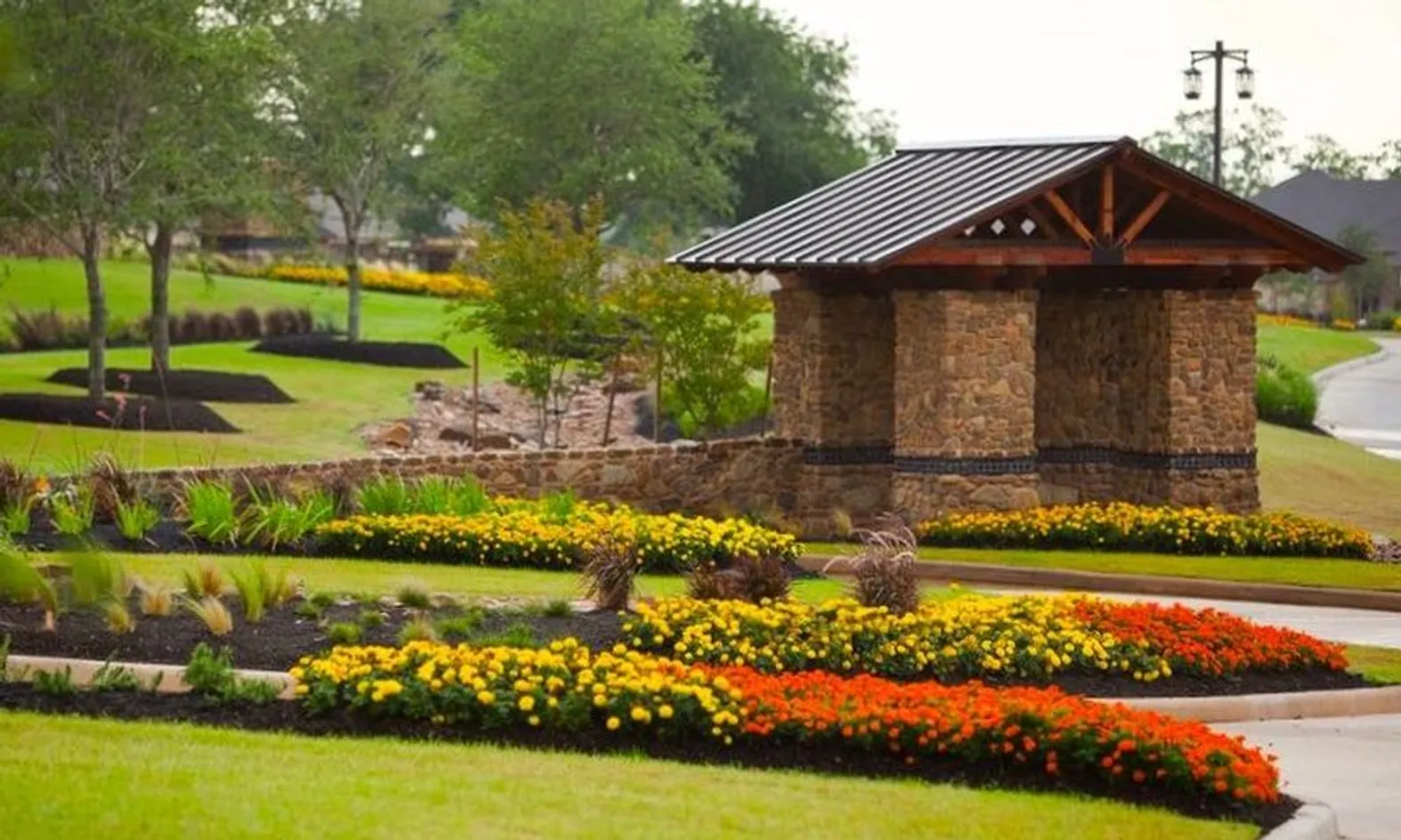 Well-Manicured Landscaping