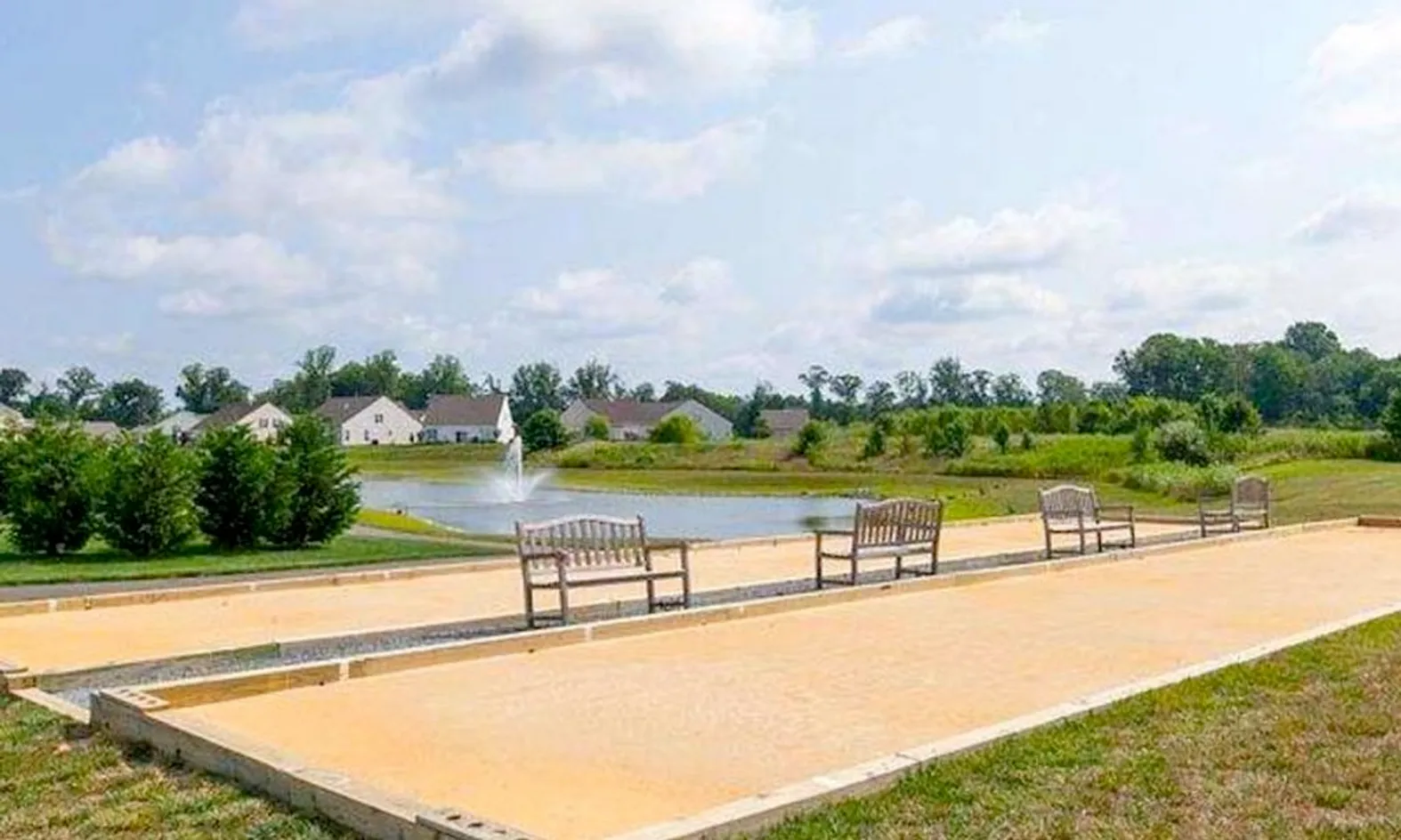 2 Bocce Ball Courts