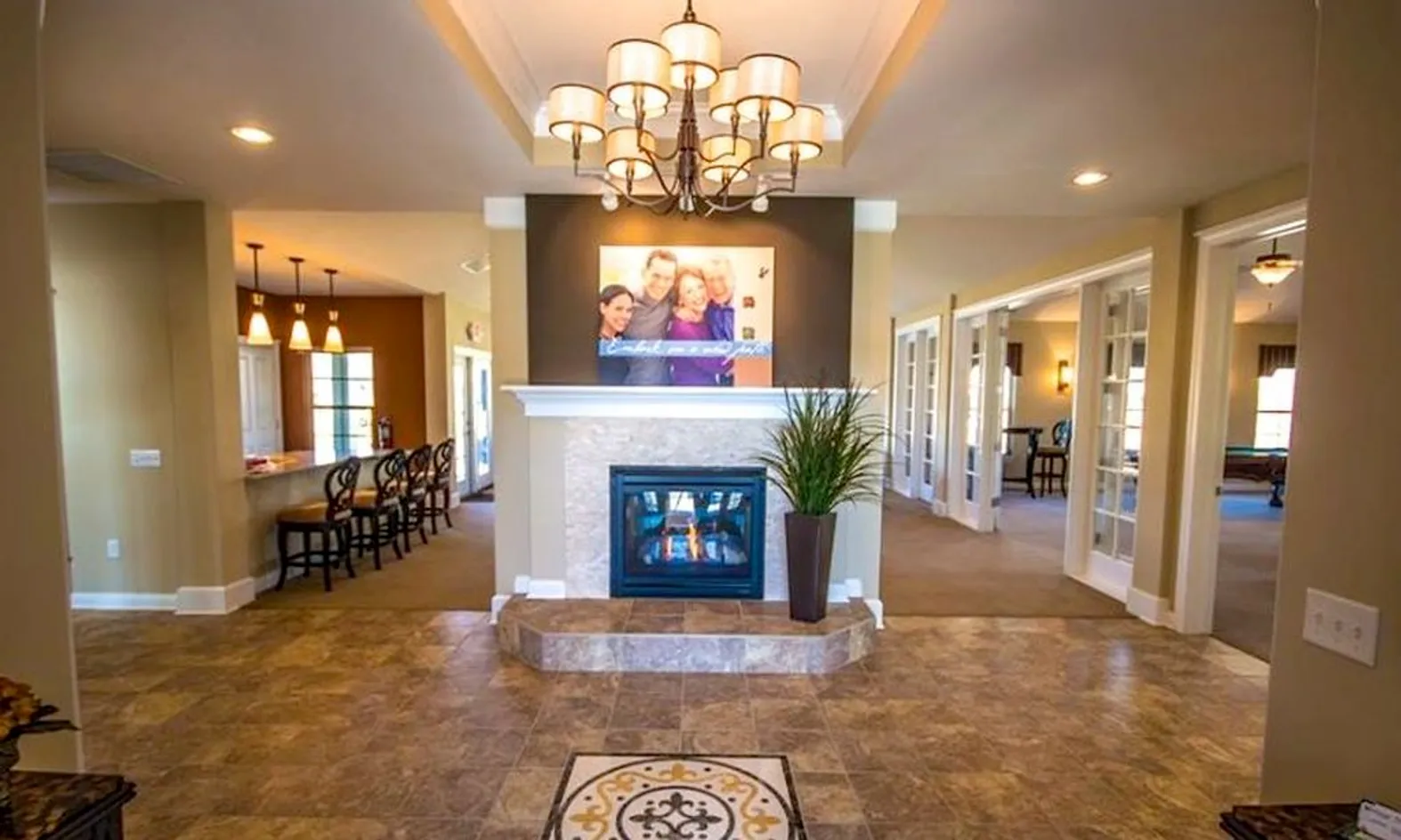 Clubhouse Interior