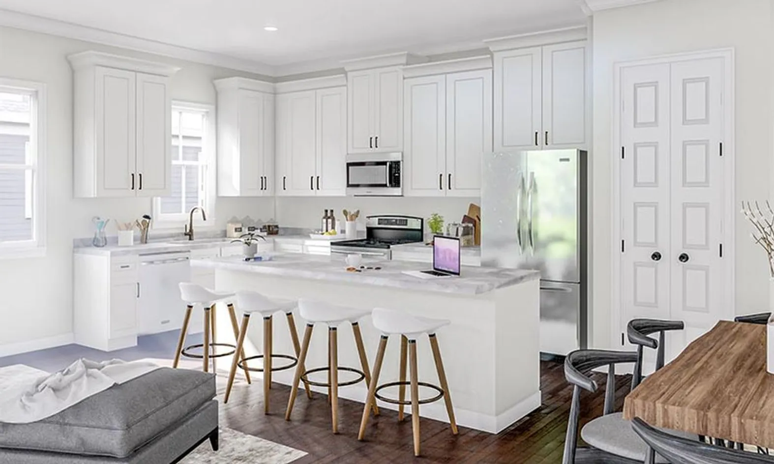 Albemarle Model Kitchen