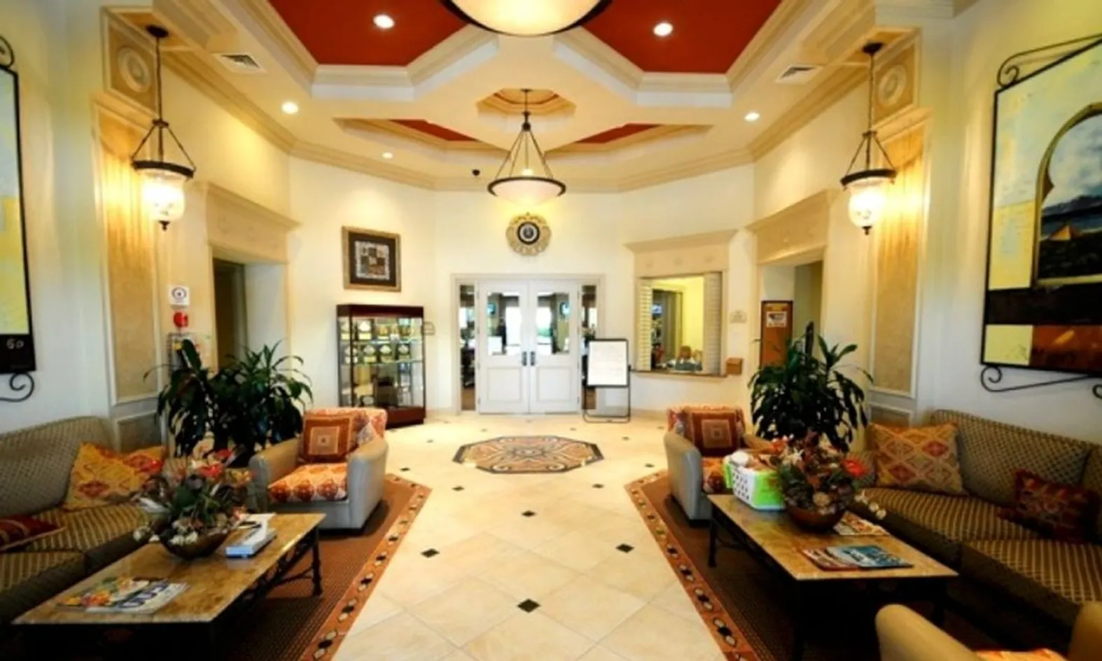 Athletic Club Lobby