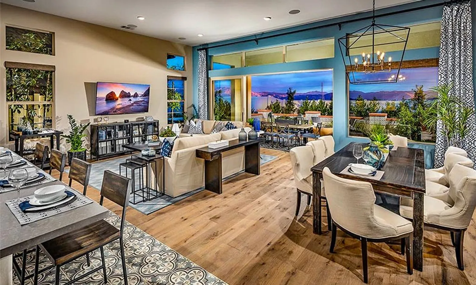 Model Living Room