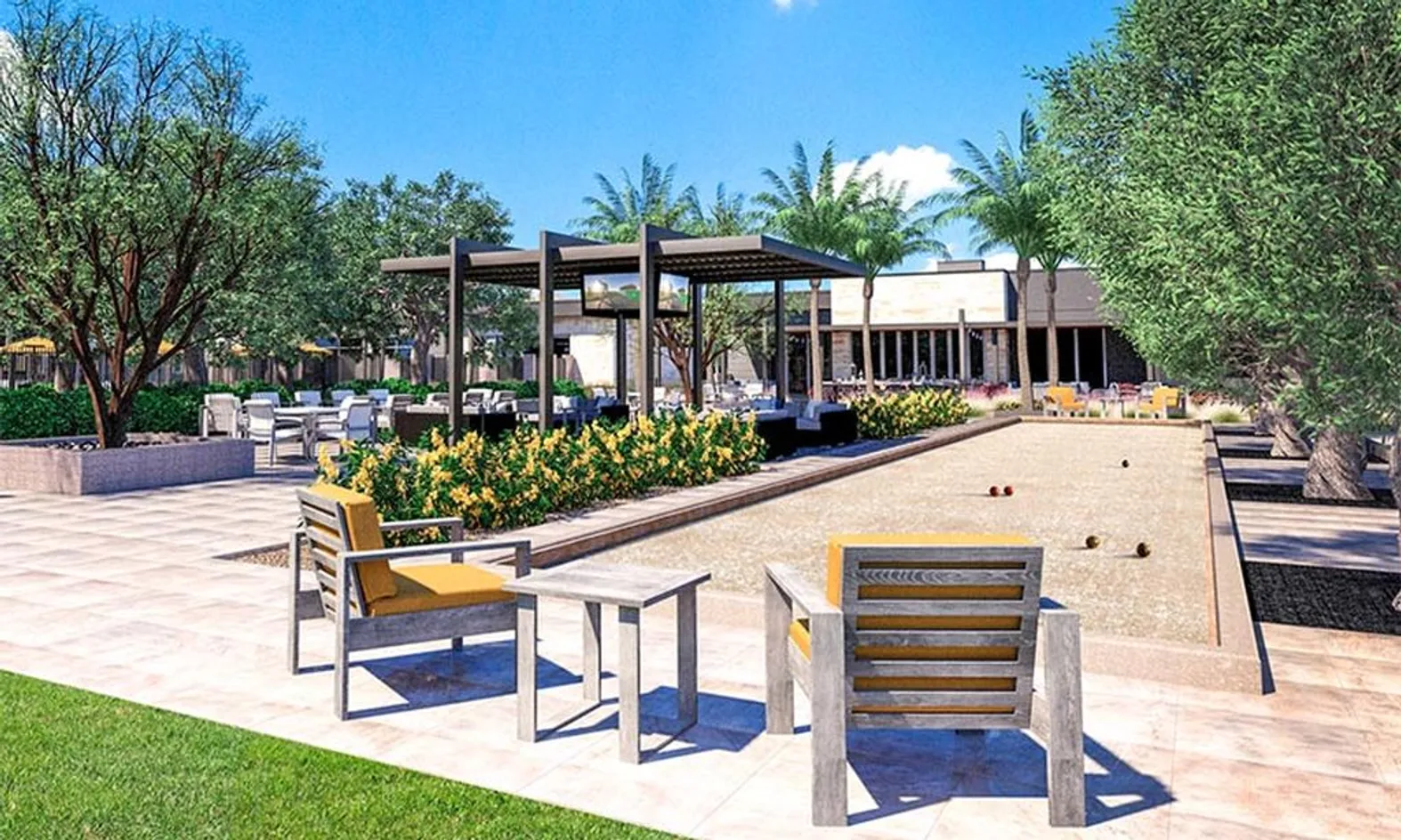 Bocce Ball Court