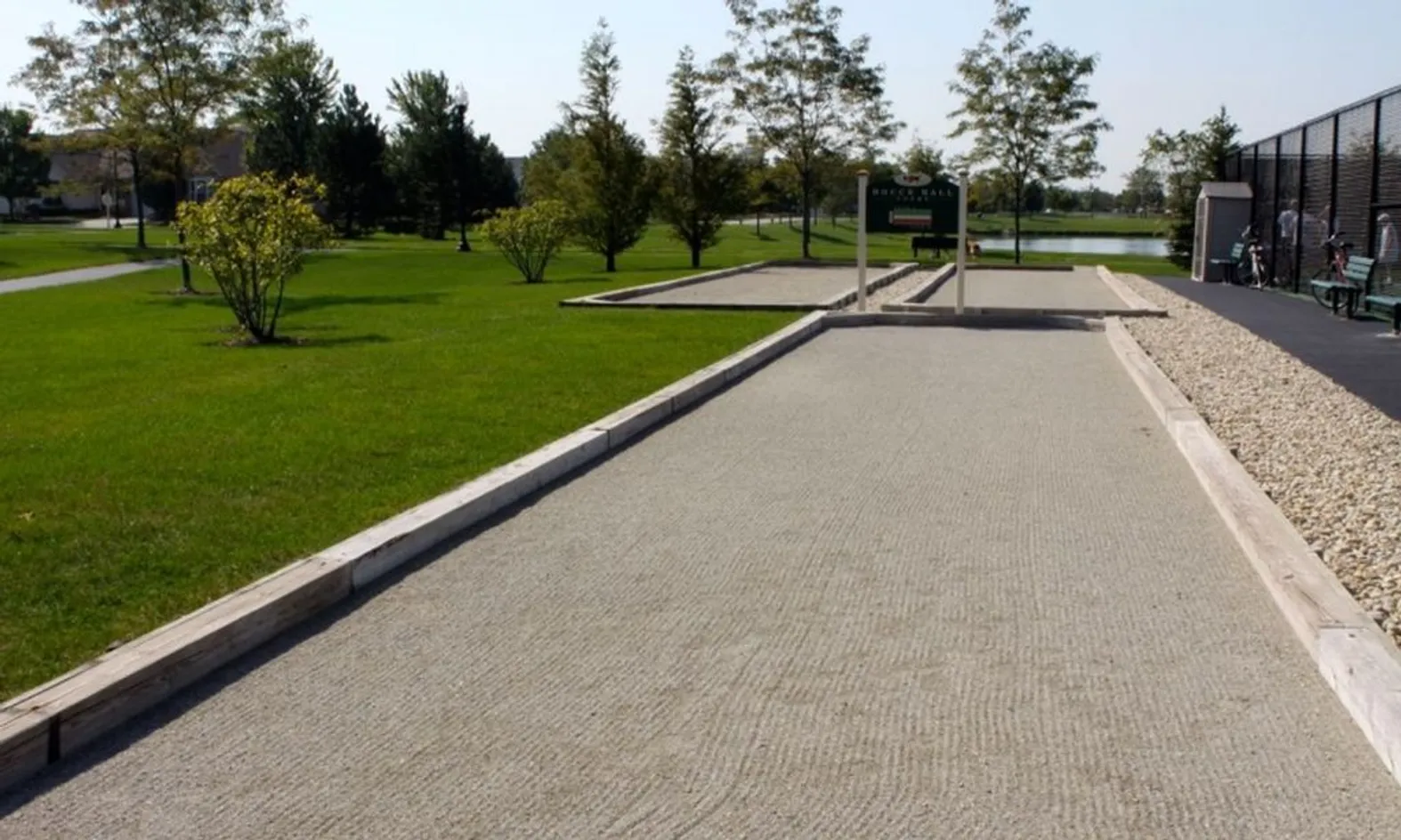 3 Bocce Ball Courts