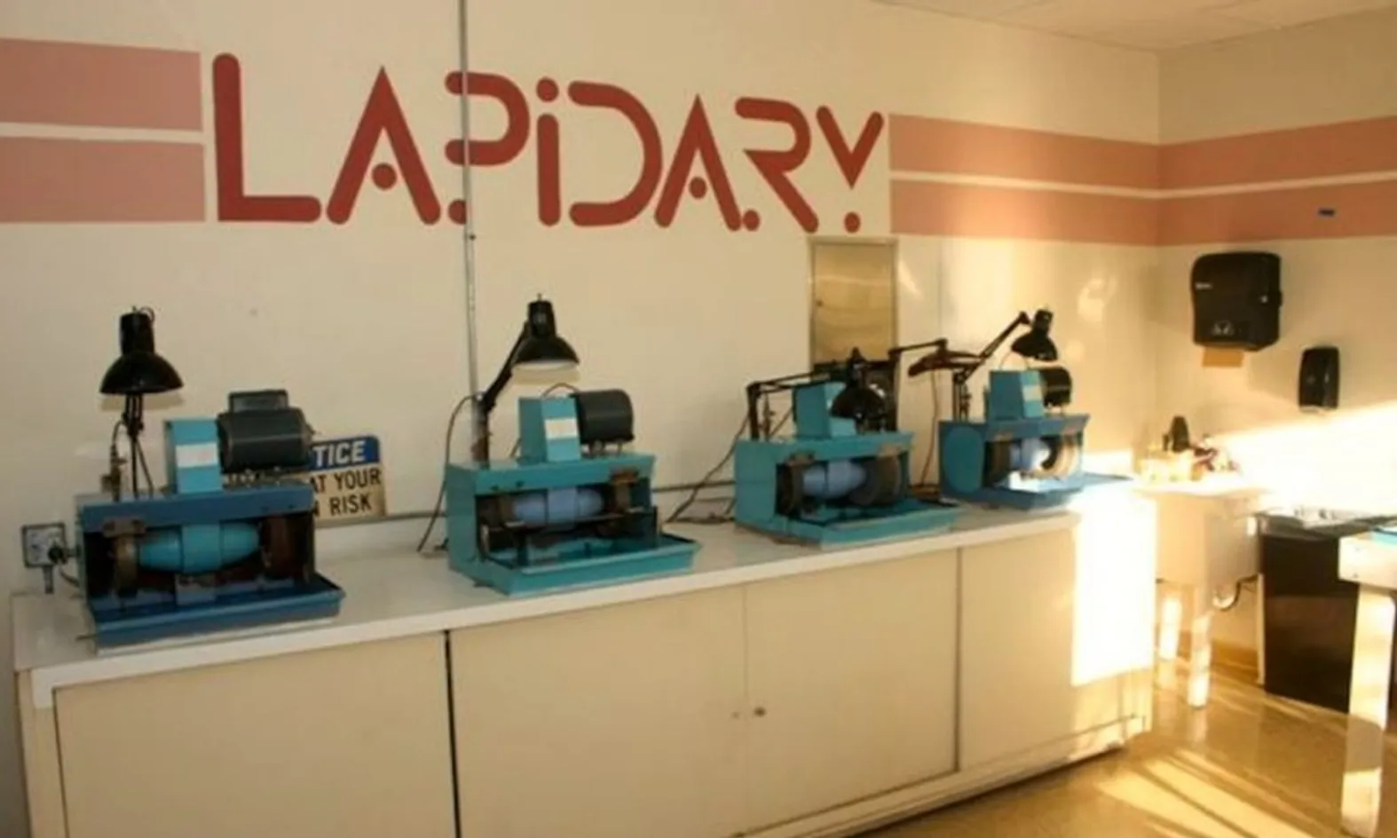 Lapidary Room
