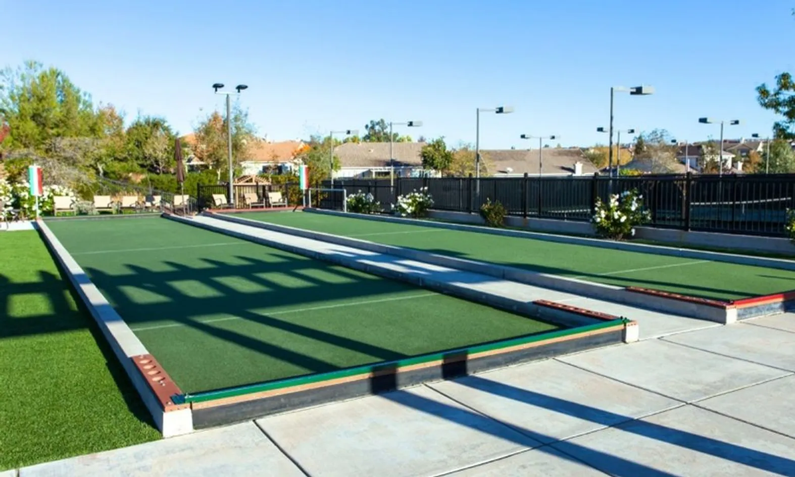 2 Bocce Ball Courts