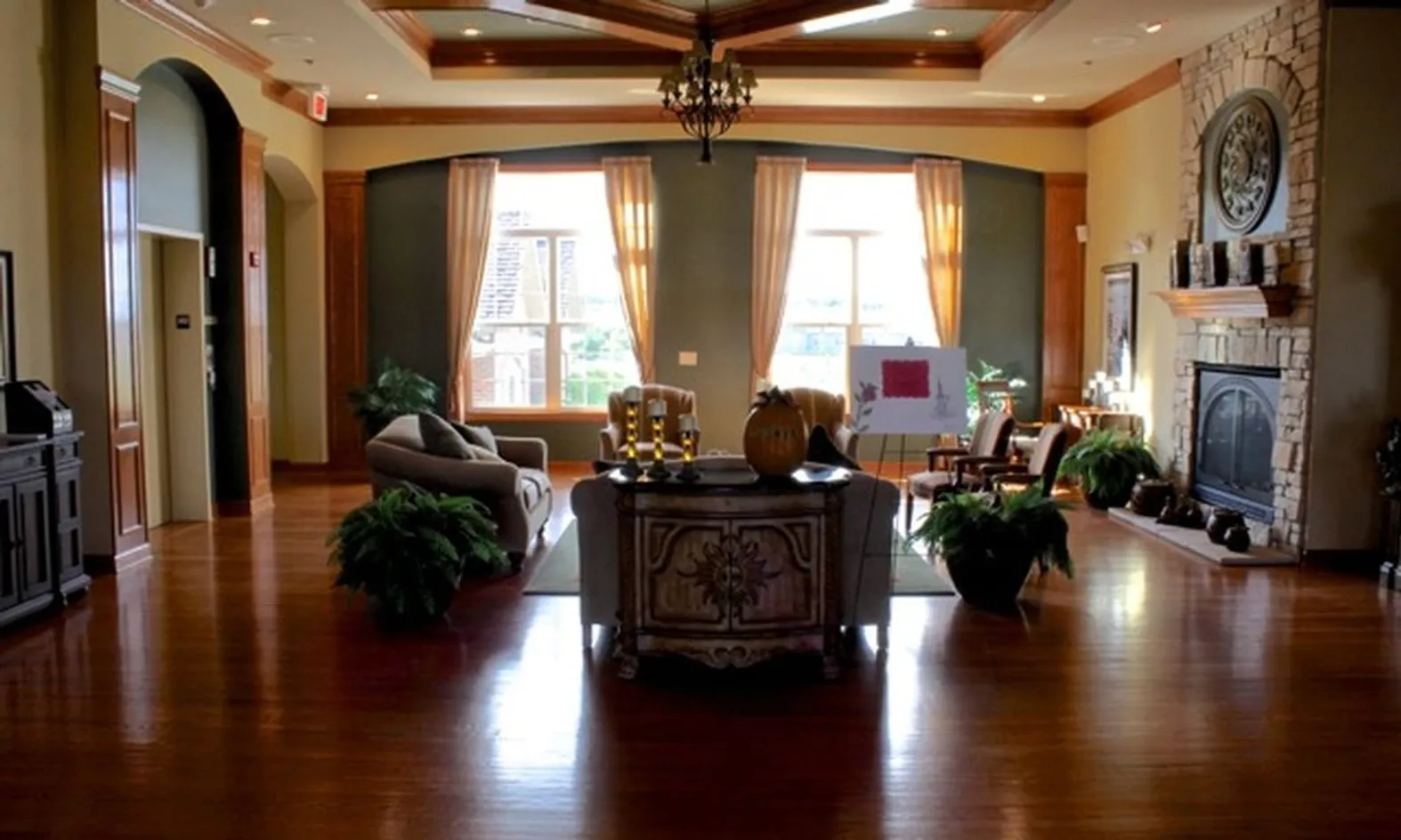 Clubhouse Entrance