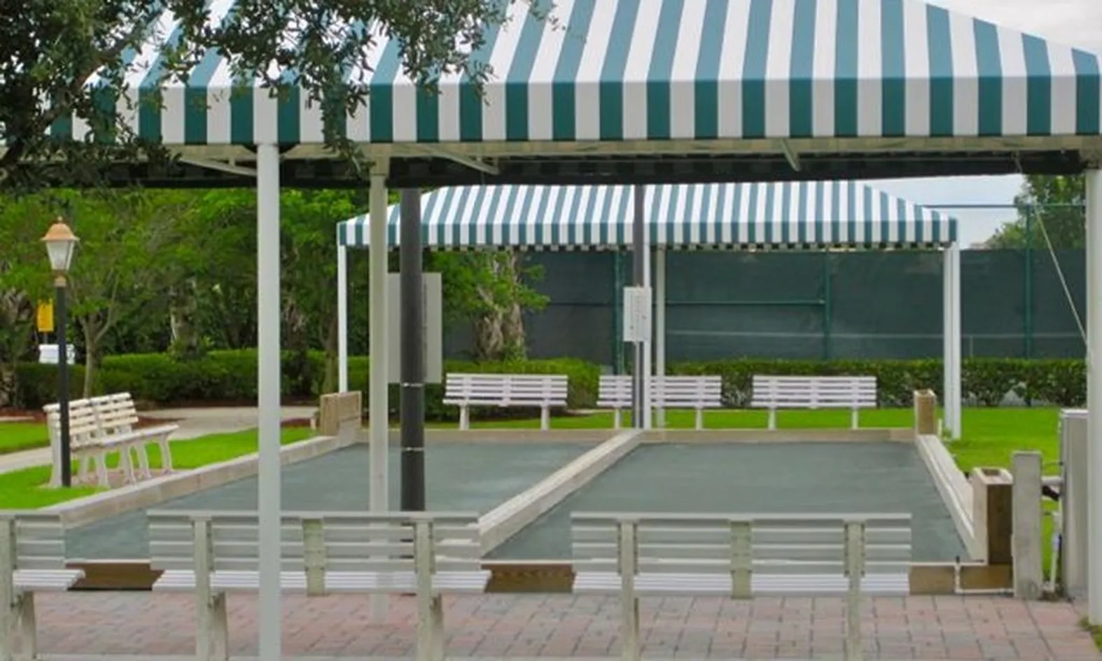 2 Bocce Ball Courts