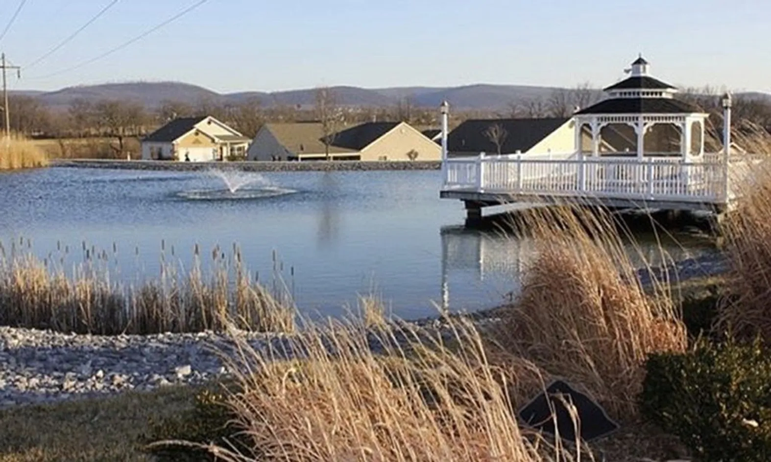 Gazebo and Fishing Lake