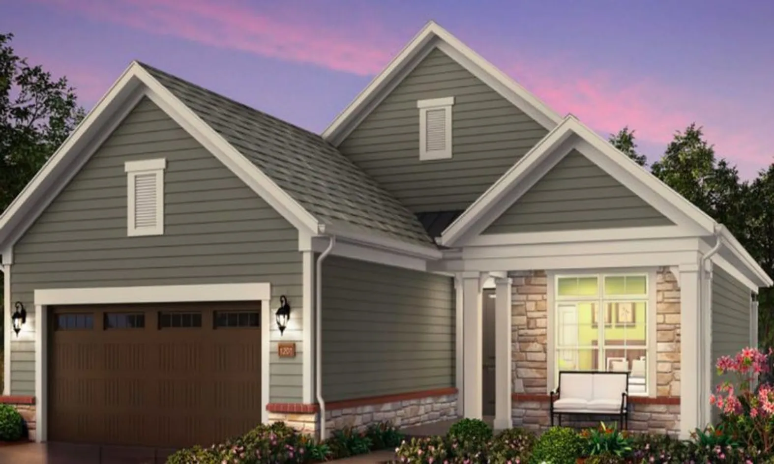 The Courtyards at Price Farms Salerno Model