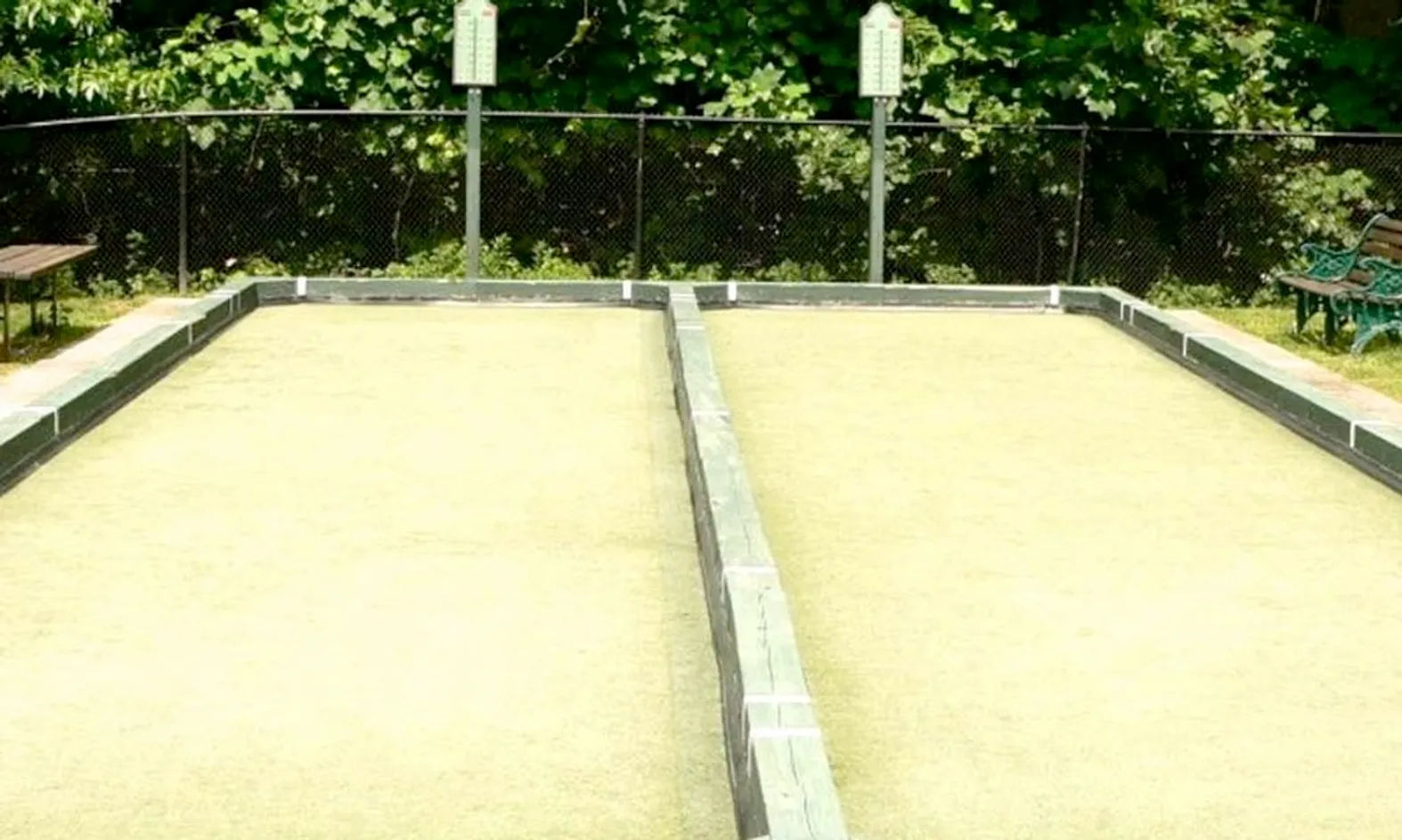 2 Bocce Ball Courts