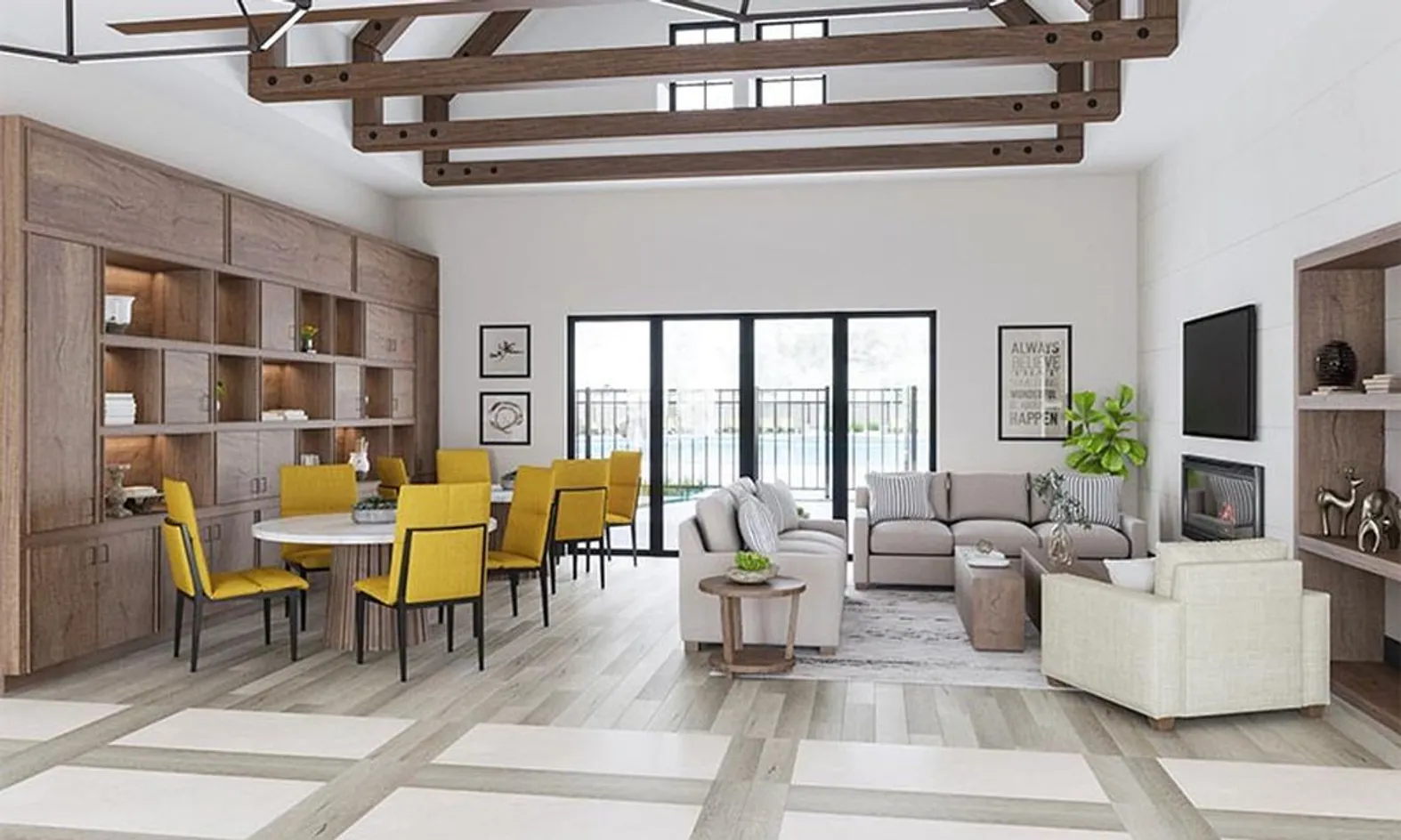 Clubhouse Rendering