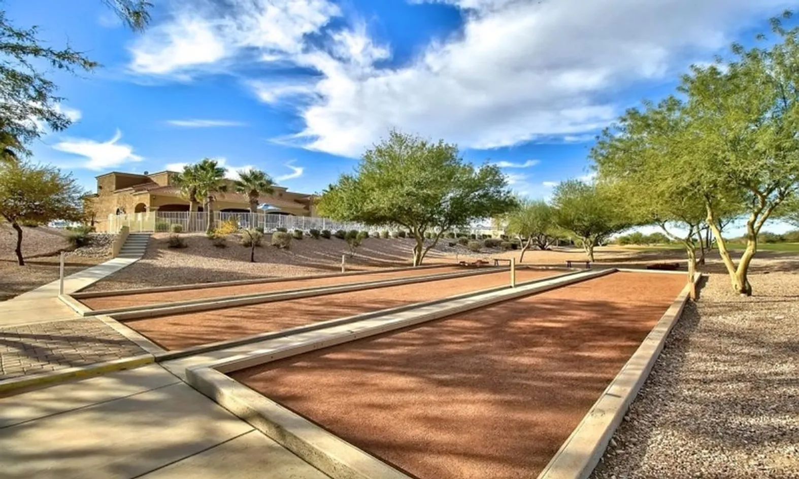 3 Bocce Ball Courts