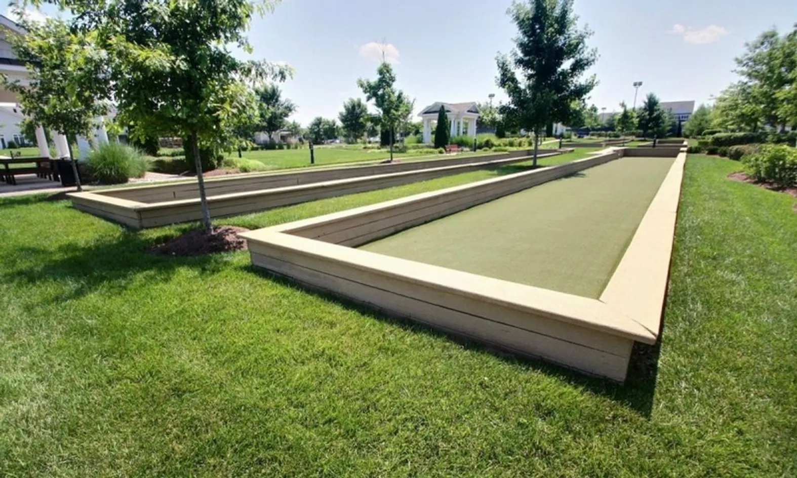 4 Bocce Ball Courts