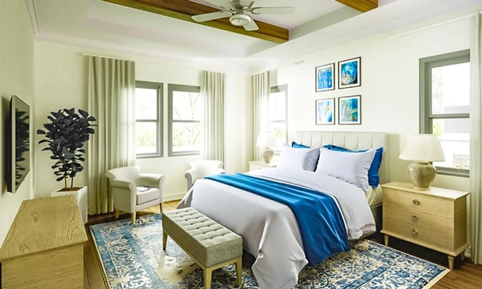 Model Master Bedroom