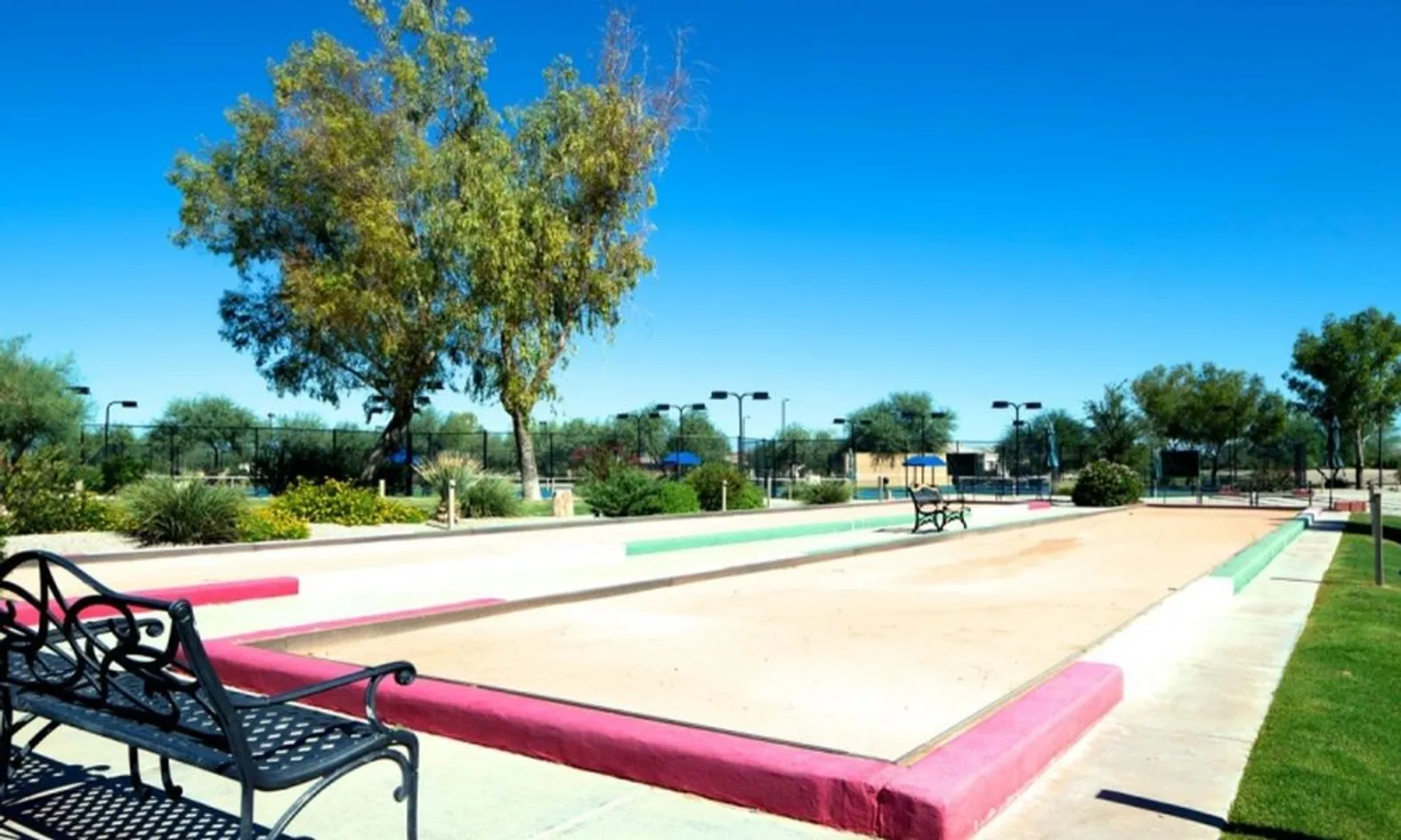 2 Bocce Ball Courts