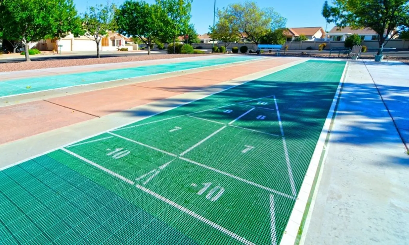 2 Shuffleboard Courts