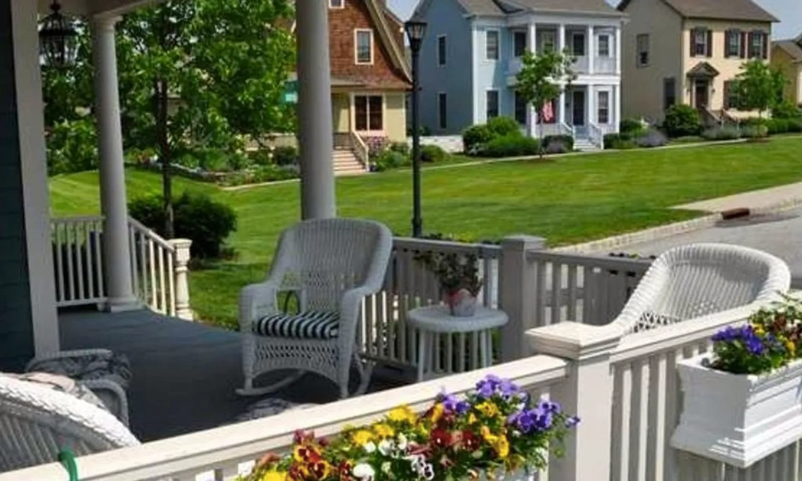 Private Front Porches