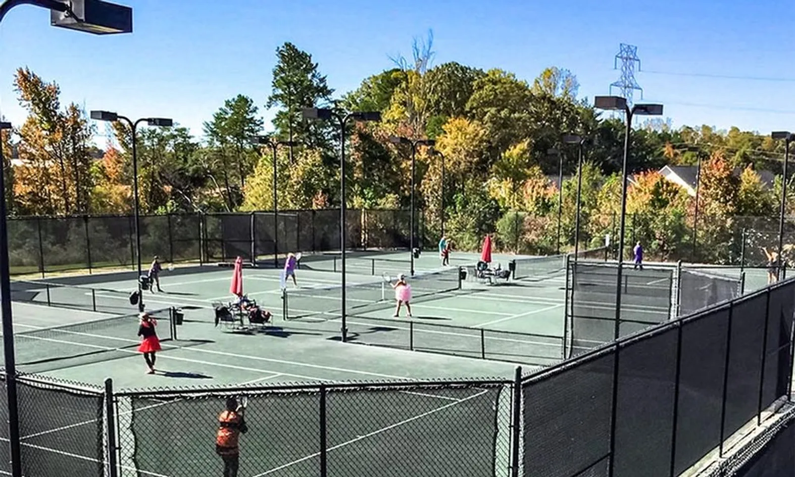 8 Tennis Courts