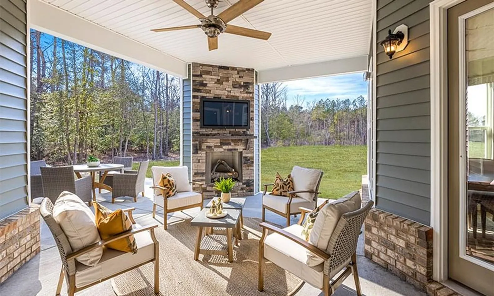 Model Covered Patio
