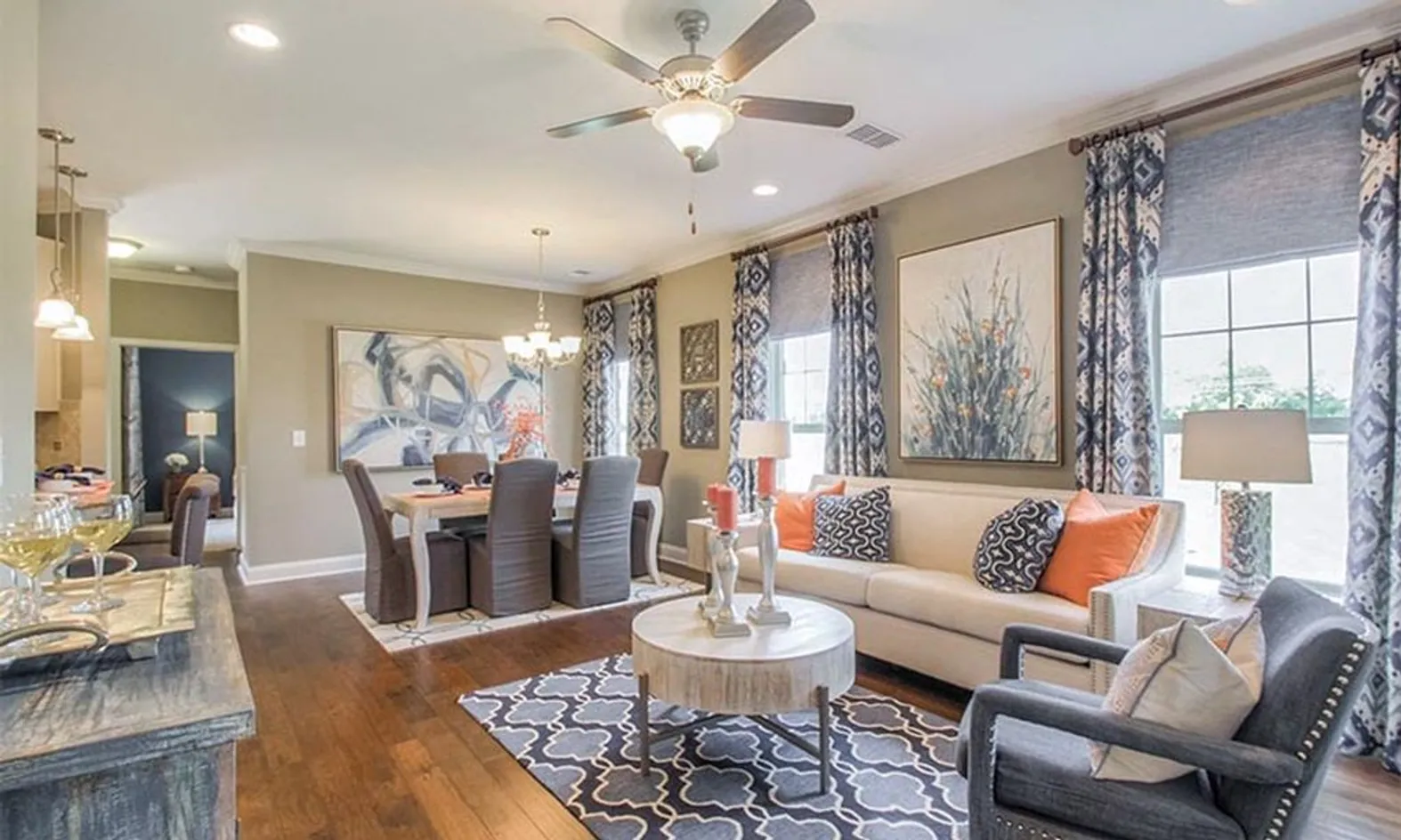 Model Living Room
