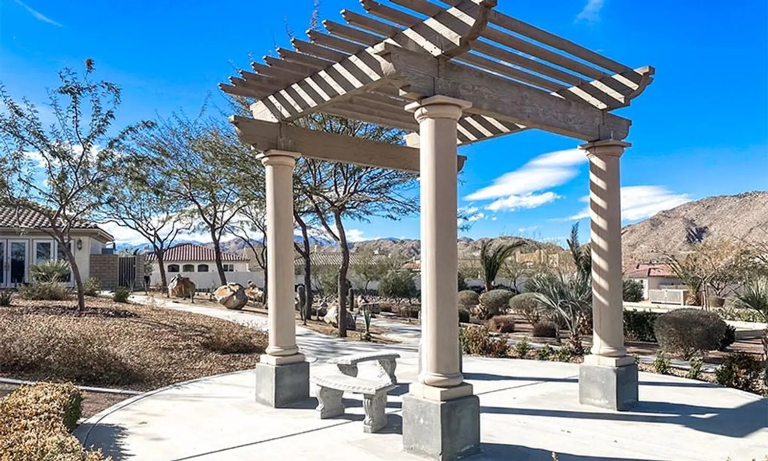 Lattice Patio